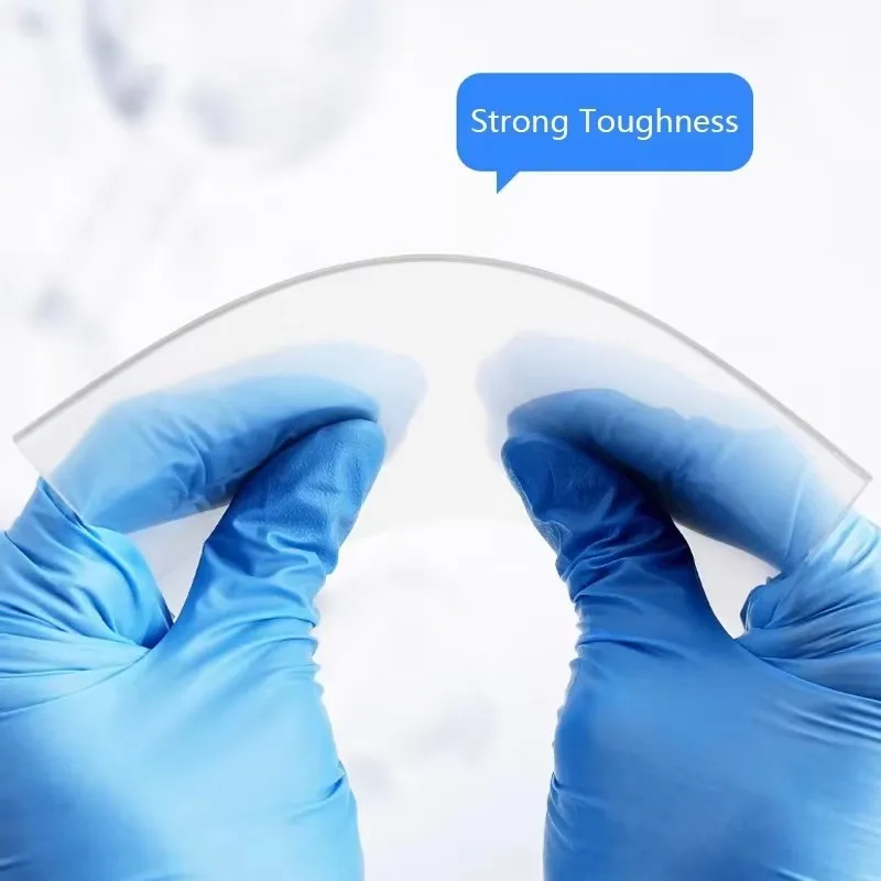 Dispositif de fixation d'attelle orthodontique dentaire, feuille de formage sous vide, diaphragme buccal en plastique souple et dur, feuille de Film souple, 10 pièces