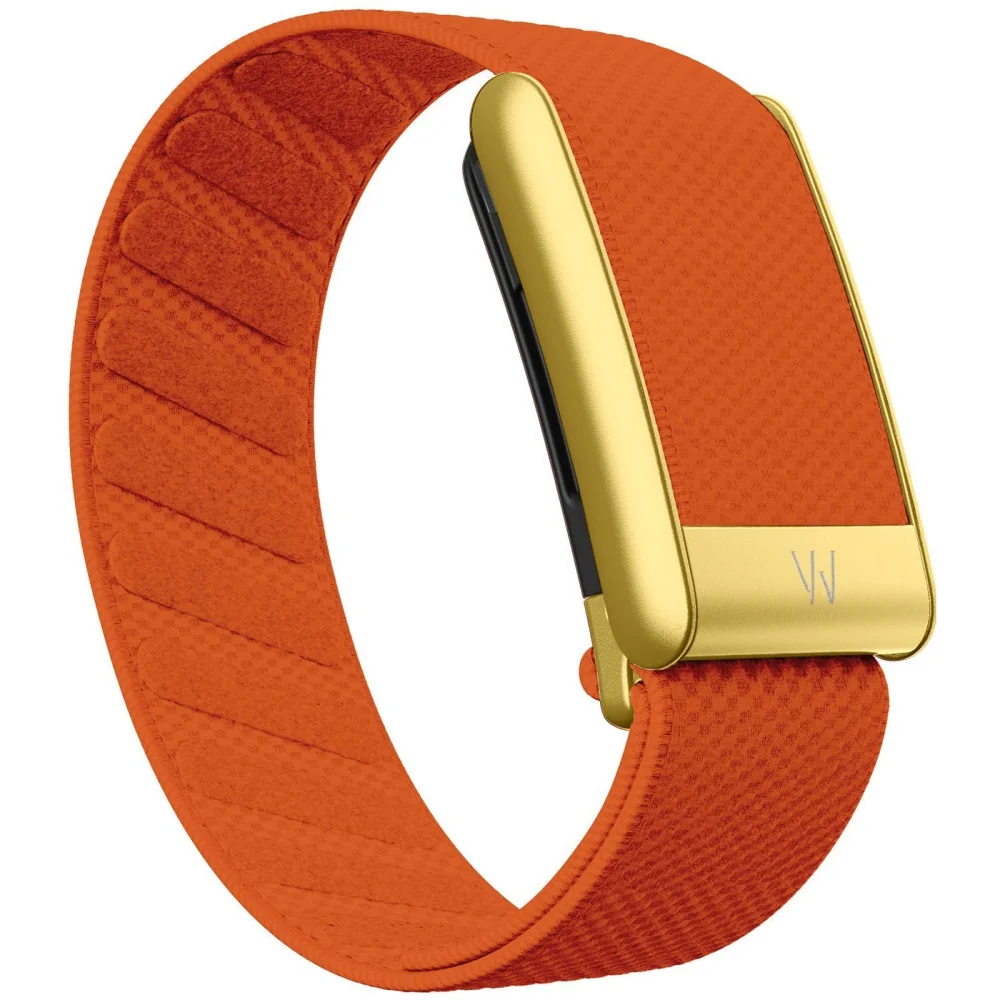 Black Silver Gold Strap Bracelet for Whoop 5.0 Mg Wristband W Logo Band Nylon Woven Elastic Whoop Sports Replacement Straps image 3
