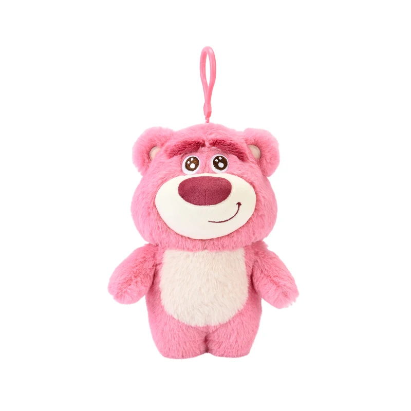 دمية ديزني لوتسو الدب القطيفة الرسمية-لعبة احتضان لطيفة معطرة بالفراولة مع مادة ناعمة هدية عيد ميلاد على طراز Hot Ins للفتيات