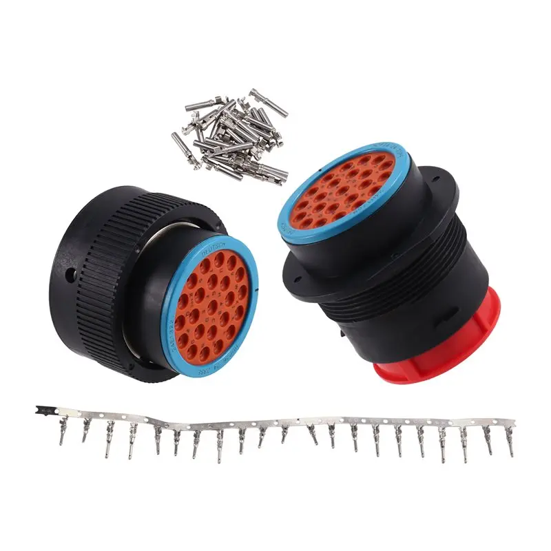 

A20K-HDP Series Auto Plug 23 Pin Male+ Female Connector With Terminals HDP26-24-23SE HDP24-24-23PE