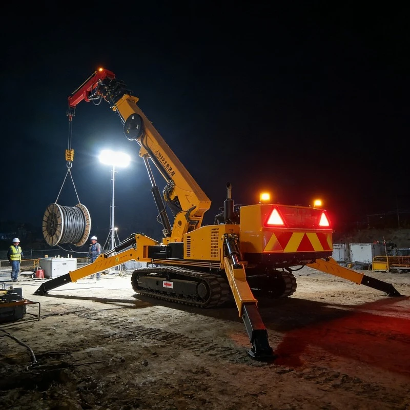 Telescopic Mini Lift Spider Crane Hoist 2 Ton Remote Control Spider Cranes 5 Ton 8Ton 10 Ton