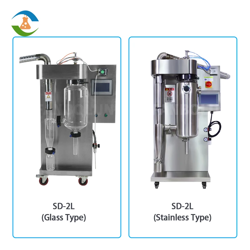 Nuovo prodotto Essiccatore spray per atomizzatore centrifugo per latte in polvere in acciaio inossidabile da 1000 ml