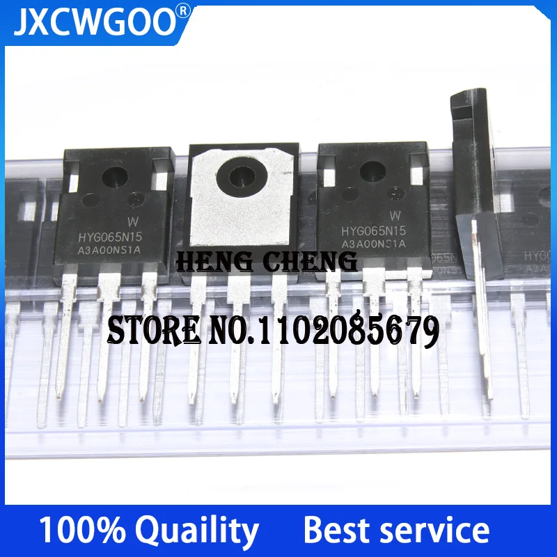 10PCS 100%New Original HYG065N15NS1W HYG065N15 G065N15 TO-247 Field effect transistor (MOSFET)