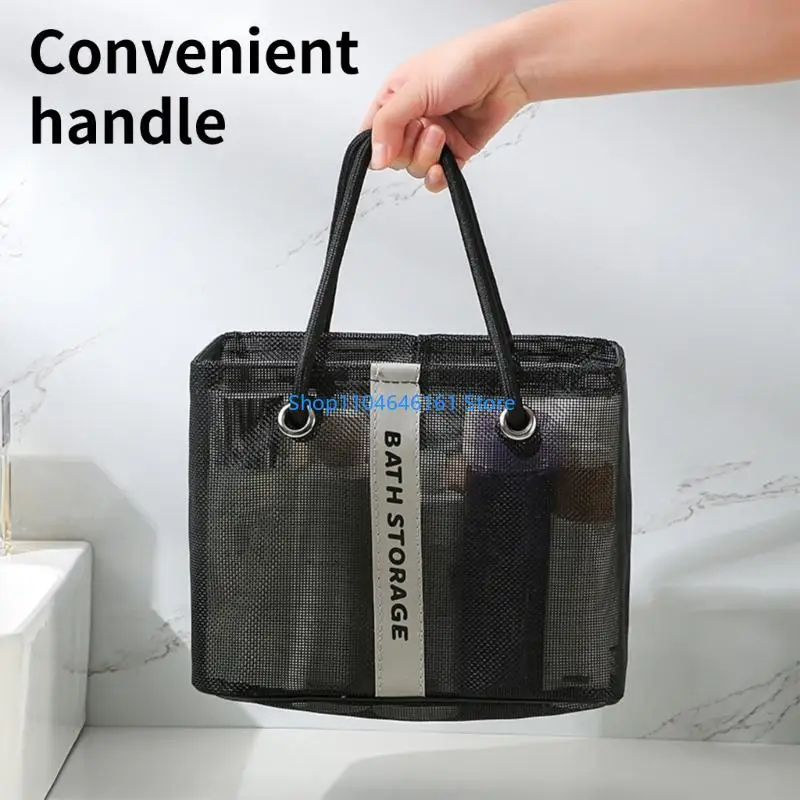Shower Bag Mesh Shower Caddy Bag Portable Bath for Travel Gym Camping