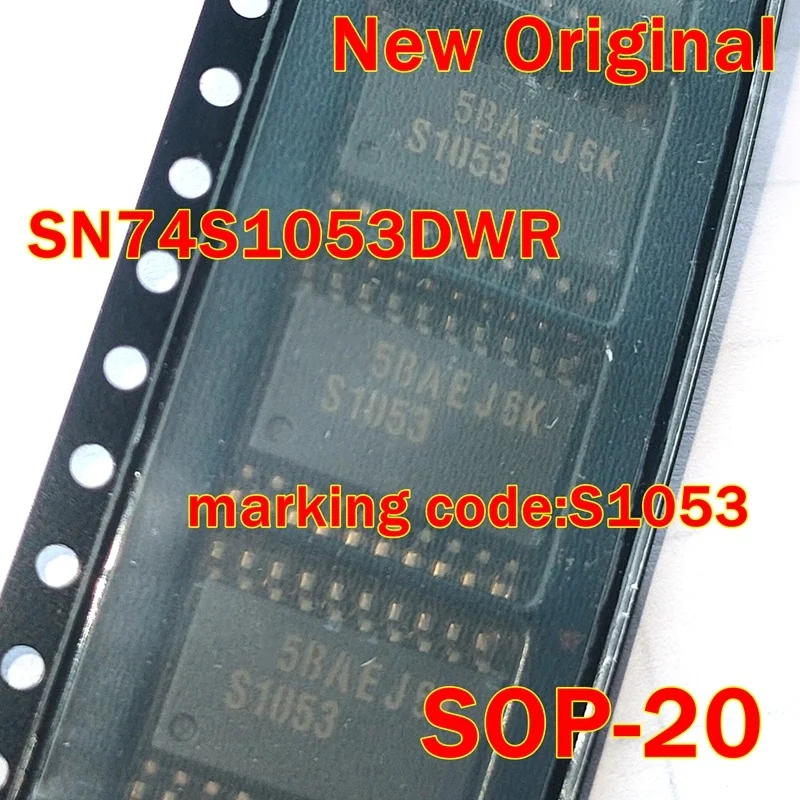 

1pcs to 100pcs SN74S1053DWR SN74S1053DW SOP-20 marking code:S1053 New Original Logic IC chip