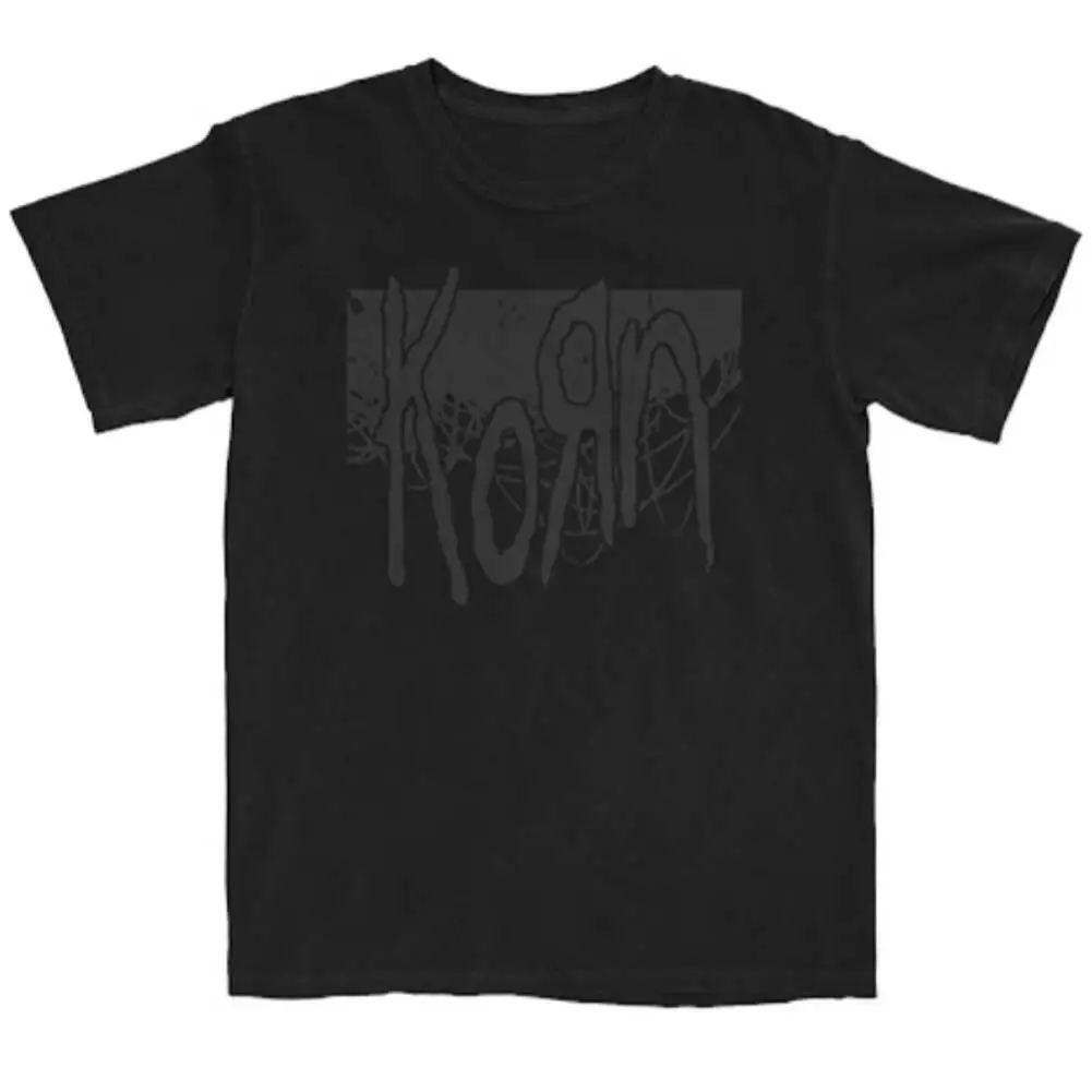 Men's Korn Tied Up T Shirt Small Black