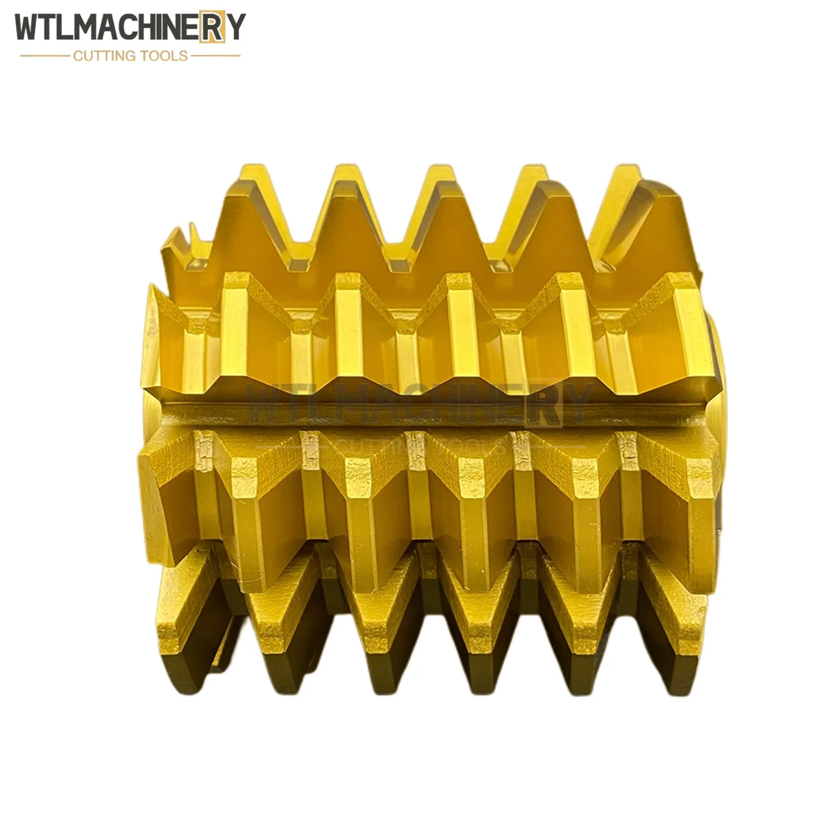 HSS6542 PA20 Gear Hob Yellow TIN Coated Gear Milling Cutter Gold Coating M0.8-M5