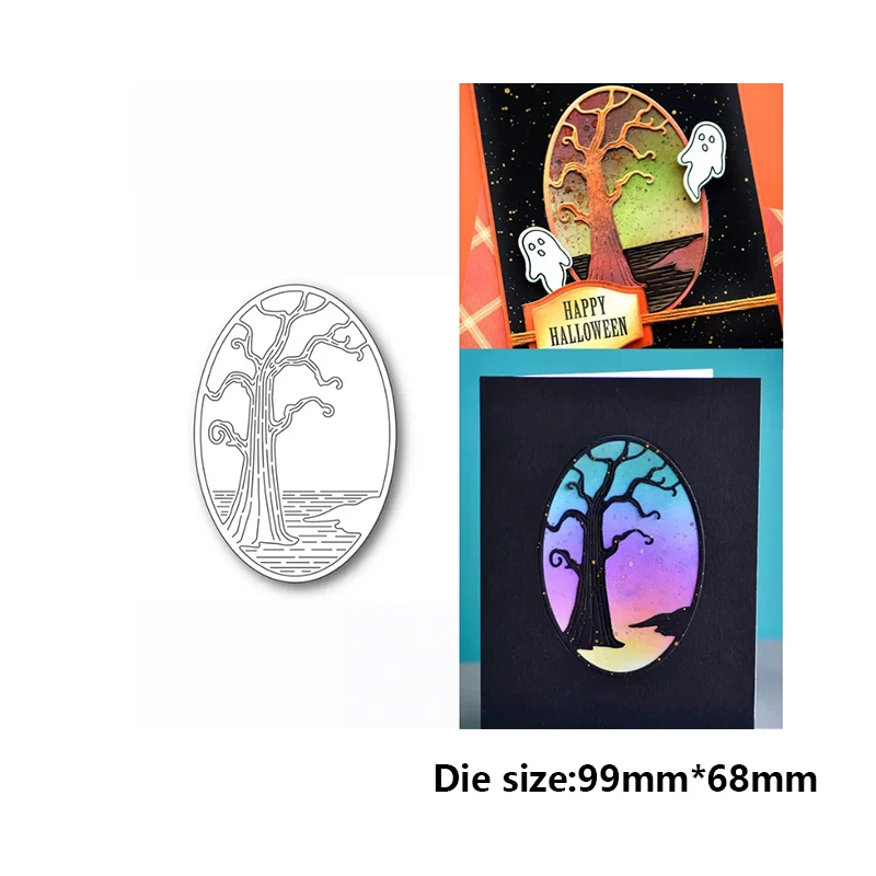 Metal Cutting Die is Suitable For Halloween DIY Scrapbook Album 3D Greeting Card Decoration Creative Pumpkin Ghost Boo Toyou2022 view 4
