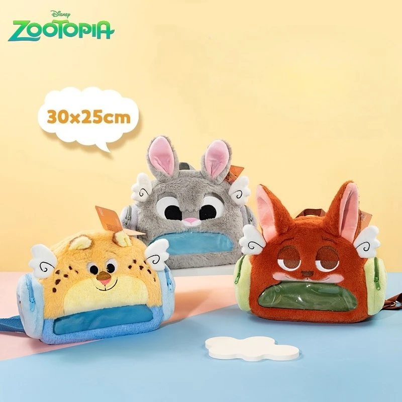 

Disney Zootopia 2 Backpack Strap Display Layer, Little Angel Theme Badge Showcase Panel, Customizable Strap Cover for Pins