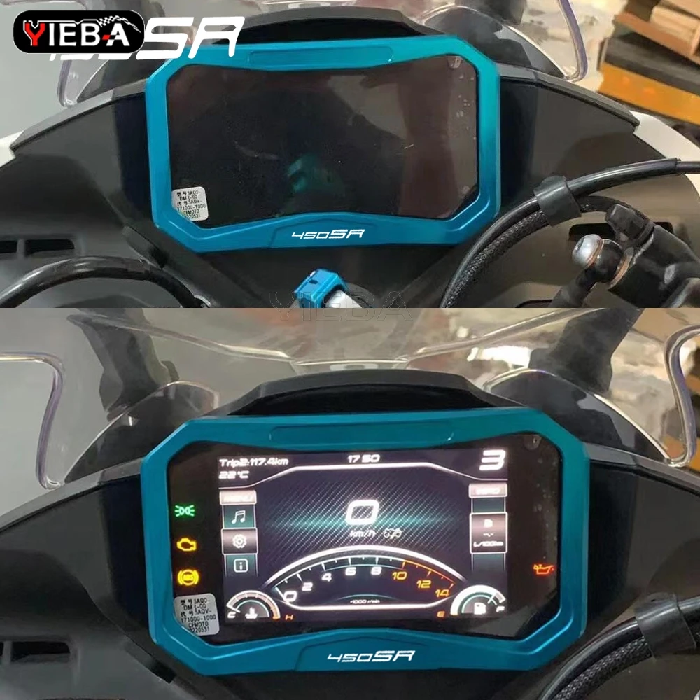 For CFMOTO 450SS 450SR SR450 CF 450 SR 2022-2025 2026 Motorcycle Meter Frame Cover Screen Glare Shield Instrument Display Guard