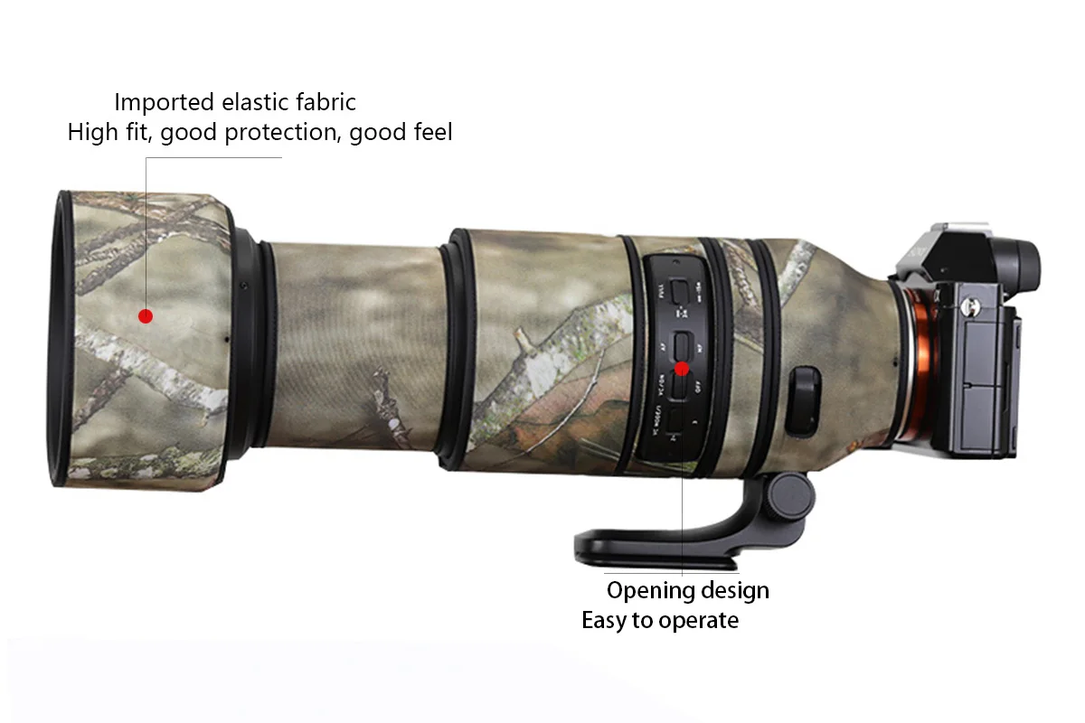 CHASING BIRDS camouflage lens coat for TAMRON 150-500mm F/5-6.7 Di waterproof and rainproof lens protective cover 150500 lenbag