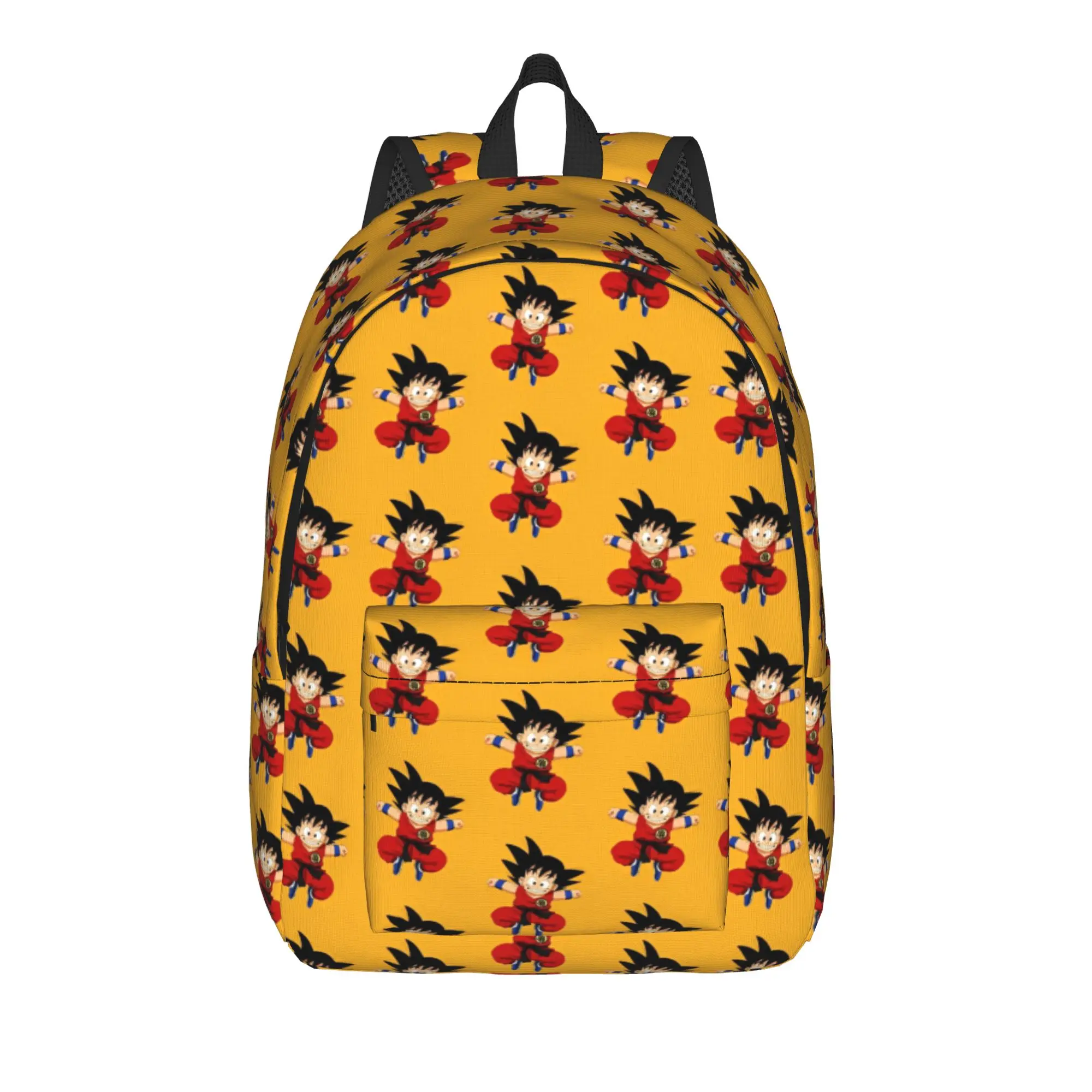 

DBZ Goku Pattern Teenage Backpack with Pocket High School Hiking Travel Anime Characters Daypack Laptop Computer Canvas Bags