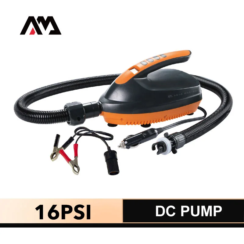 high pressure DC12V electrical electric air pump LED display inflatable boat sup surf board stand up paddle kayak canoe