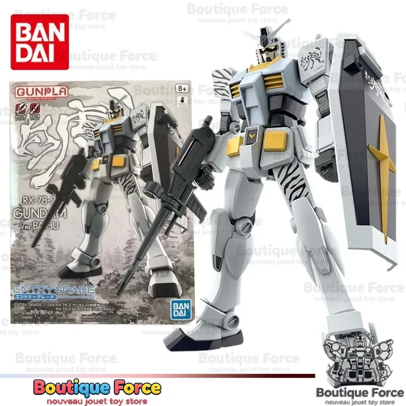 

Bandai Gundam RX-78-2 Entry Grade EG 1/144 Model Kit Anime Figure Gunpla Official Licensed Toy Building Kit for Kids