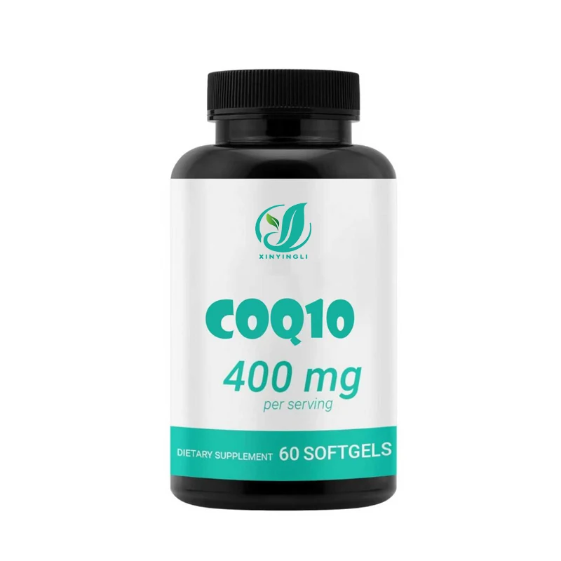 

CoQ10 400mg Soft Capsules - Highly Absorbent Coenzyme Q10 200mg/400mg Per Serving, 60 Capsules Liquid Soft Capsules