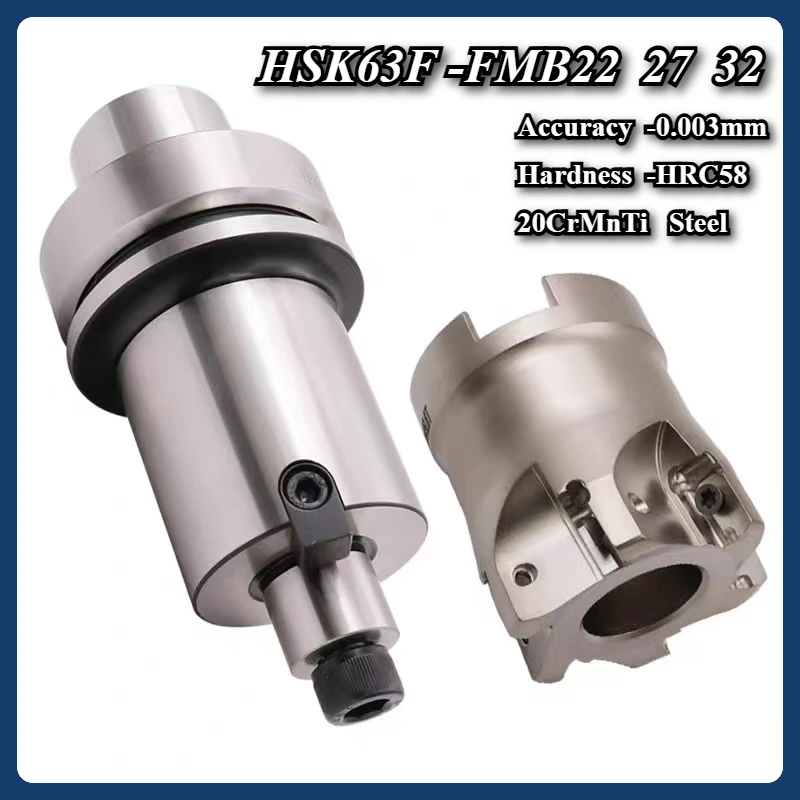 HSK63F ER Collet Chuck FMB22/27 HSK Tool Holder for Woodworking Engraving Machine APU SK Tool