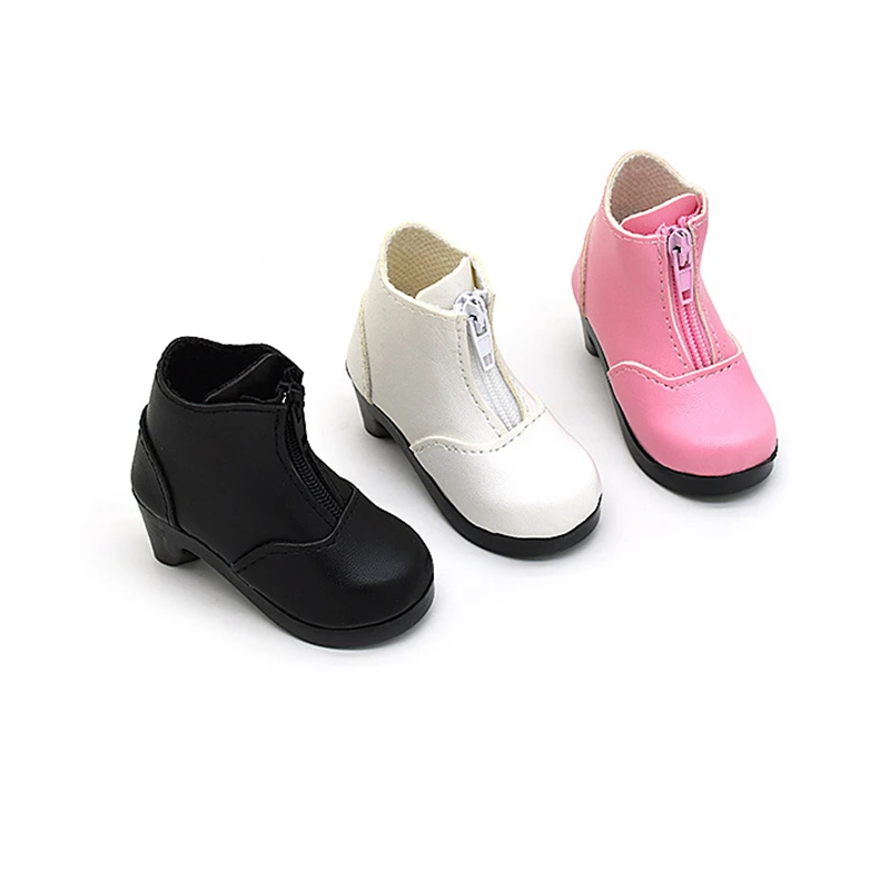 New 60cm Doll\'s Shoes 1/3 Bjd Joints Doll Dress Up Accessories Leather Boots Size 7.5*3.2cm