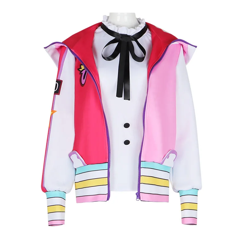  Cosplay Costume Uta loween Outfit World's Songbird RED Theatrical Version Pirate King Women's Traditional Wear