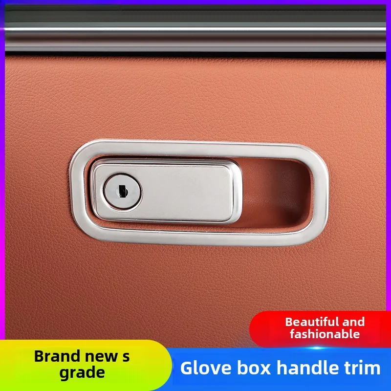For Mercedes-Benz W223 S-Class 2021-2025 interior products S400L S450L 480L modified glove box decorative strip