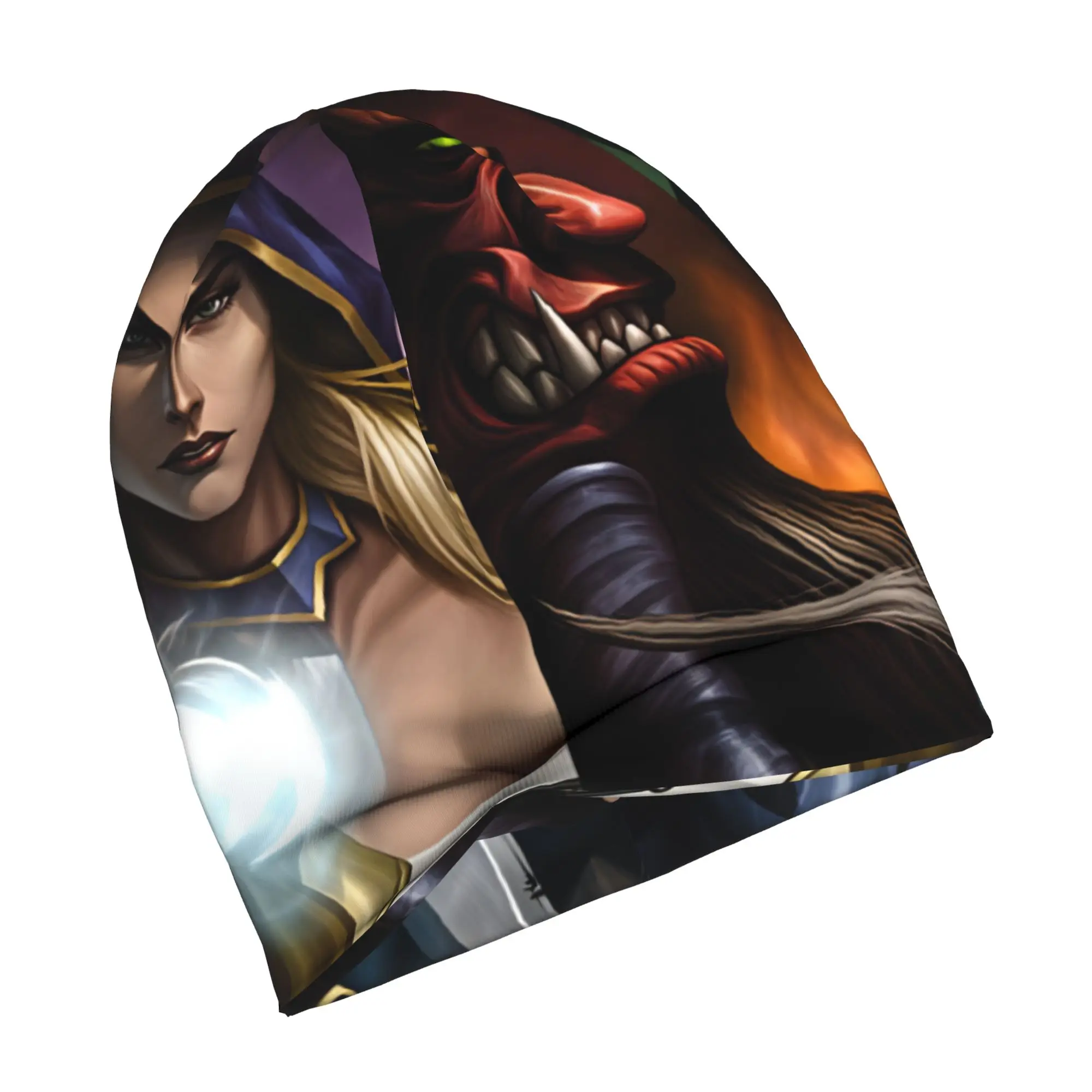 D-Dotas Anti Mage Queen of Pain Beanies Caps Unisex Winter Warm Knitted Hat Adult Pudge Shadow Shaman Bonnet Hats Ski Cap