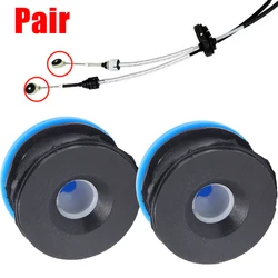 2X For Buick Verano Gearbox Linkage Repair Kit Selector Shift Lever Cable end Pivot Connector Rebuild Bushing Replacement Parts