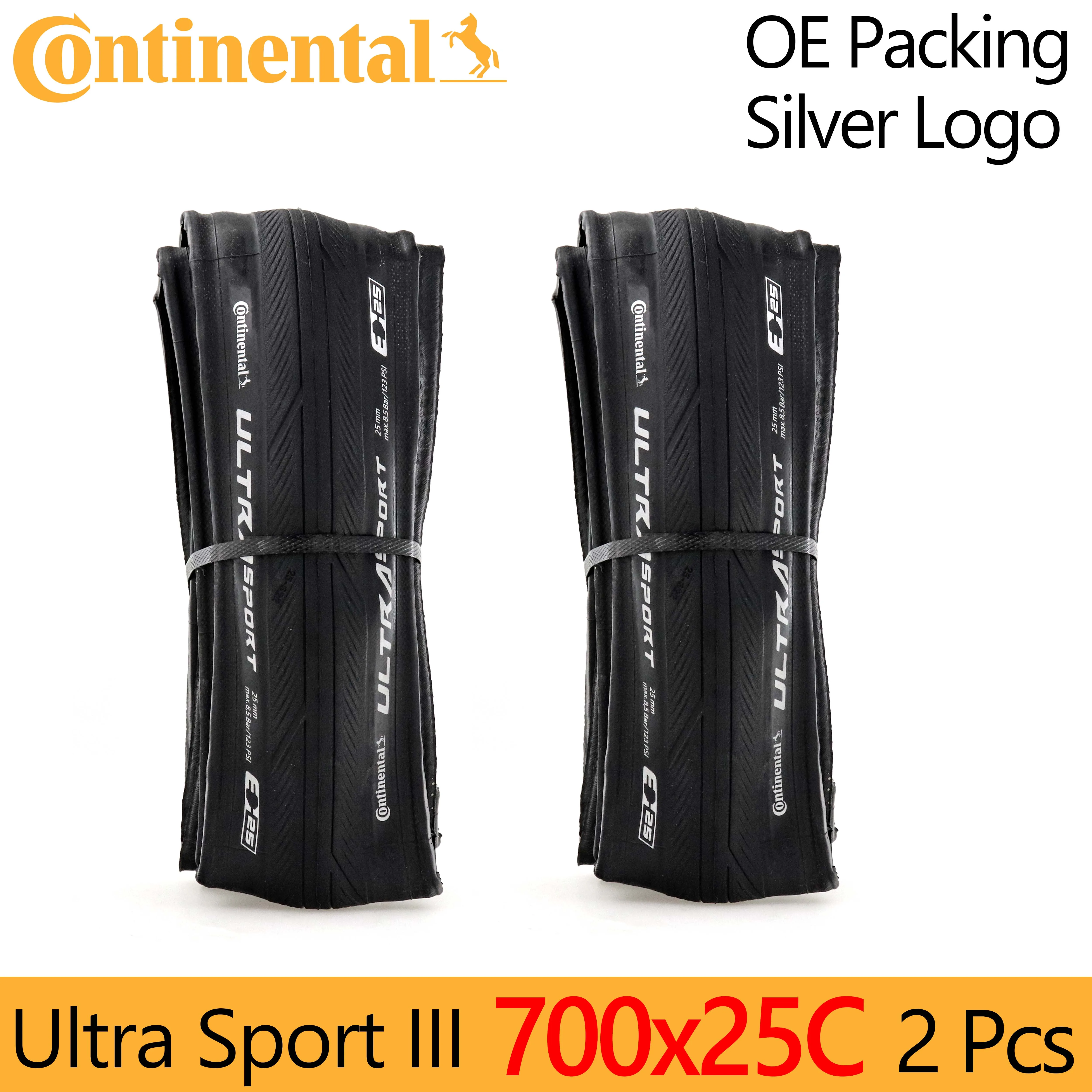 1 Pair Continental ULTRA SPORT III 700*23/25C 28c Road Bike Tire foldable bicycle tyres Grand Sport race