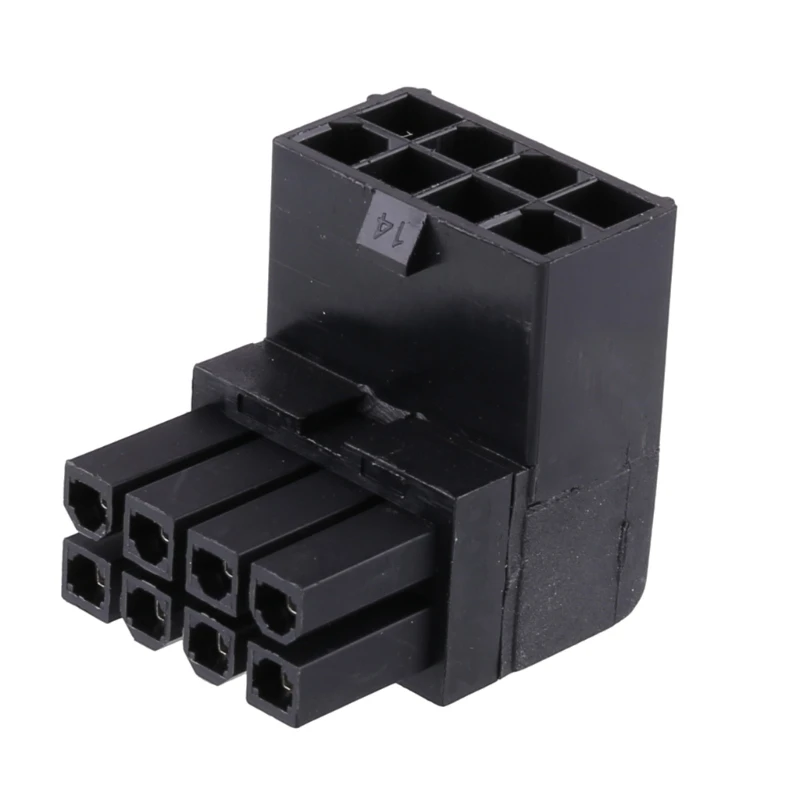 90Degree Angled 8Pin Power Adapter Mainboard CPU Power Connector For Desktops Computer Mainboard CPU Power Supply