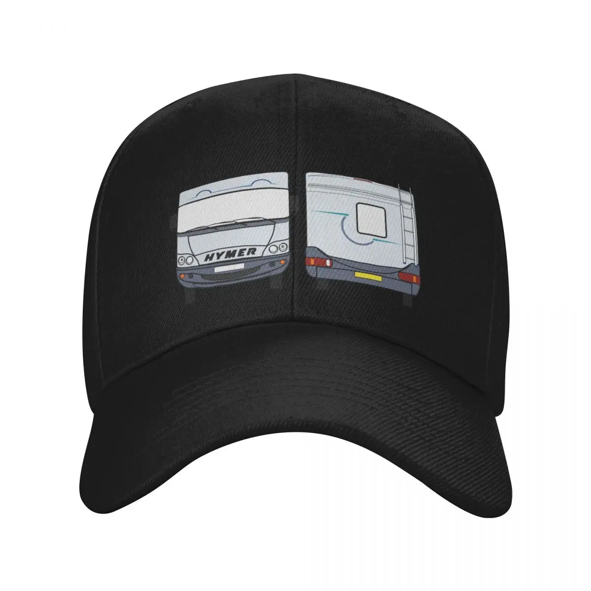 

Hymer Motorhome Front & Back - Colour Baseball Cap Hip Hop Cosplay Hat Baseball Cap Men Luxury Brand Women's