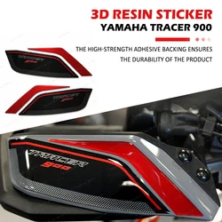 Tracer 900 Motorcycle 3D Resin Fuel Tank Protection Stickers Kit Anti-scratch Protector For Yamaha Tracer 900 2018-2020
