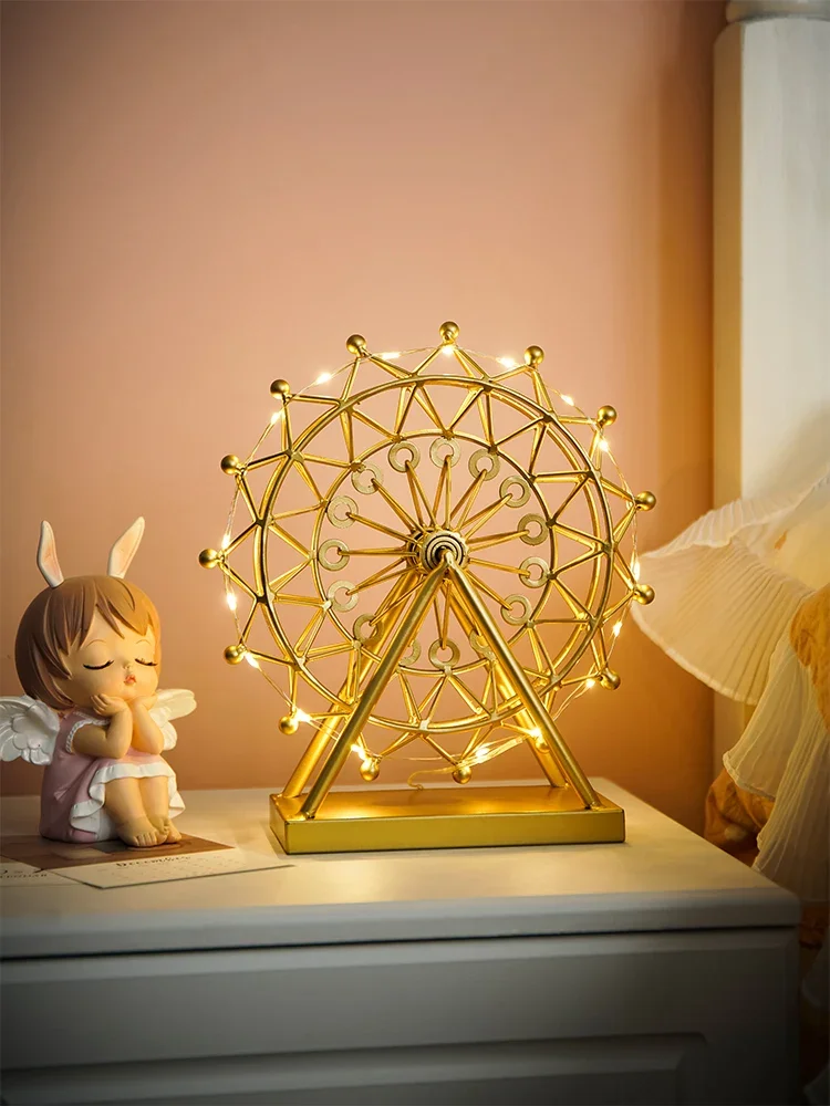 Living room decoration light luxury high-end Ferris wheel ornament wedding gift