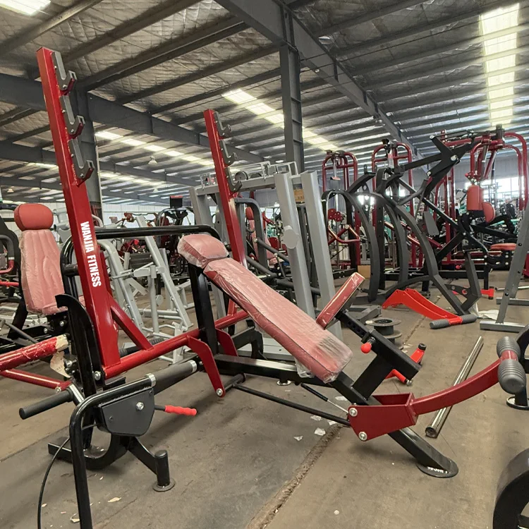 Professionelle Fitnessstudio-Fitnessgeräte, sitzende Super-Neigungs-Hantelbank, Kettlebell-Rack-Verteiler, der für Strength Power Rack verwendet wird