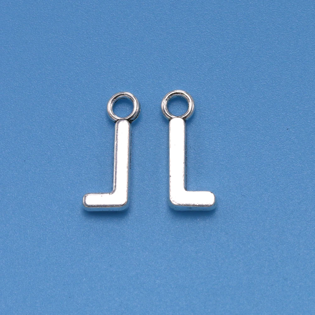 

50 Pcs Necklace Diy Pendant Charms Jewelry Making Pendants Letter Loose Beads Bracelet for