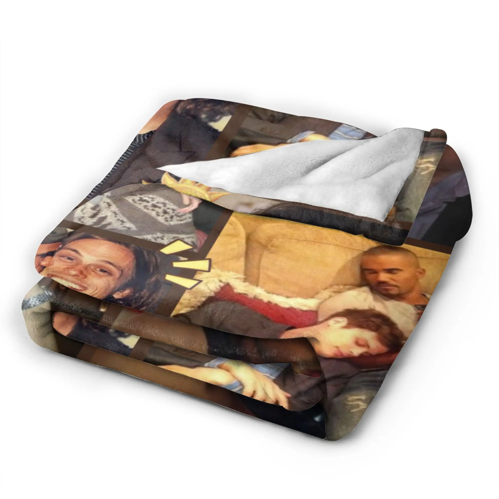 Matthew Gray Gubler Collage Soft Blankets  Kids Plush Throw Blanket Novelty Outdoor Flannel Bedspread Sofa Bed Cover