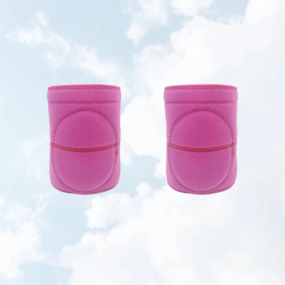 

2pcs Knee Sleeve Sponge Support Knee Pad Crash Protection Non-Slip Adjustable Fit For Outdoor Gym Tennis