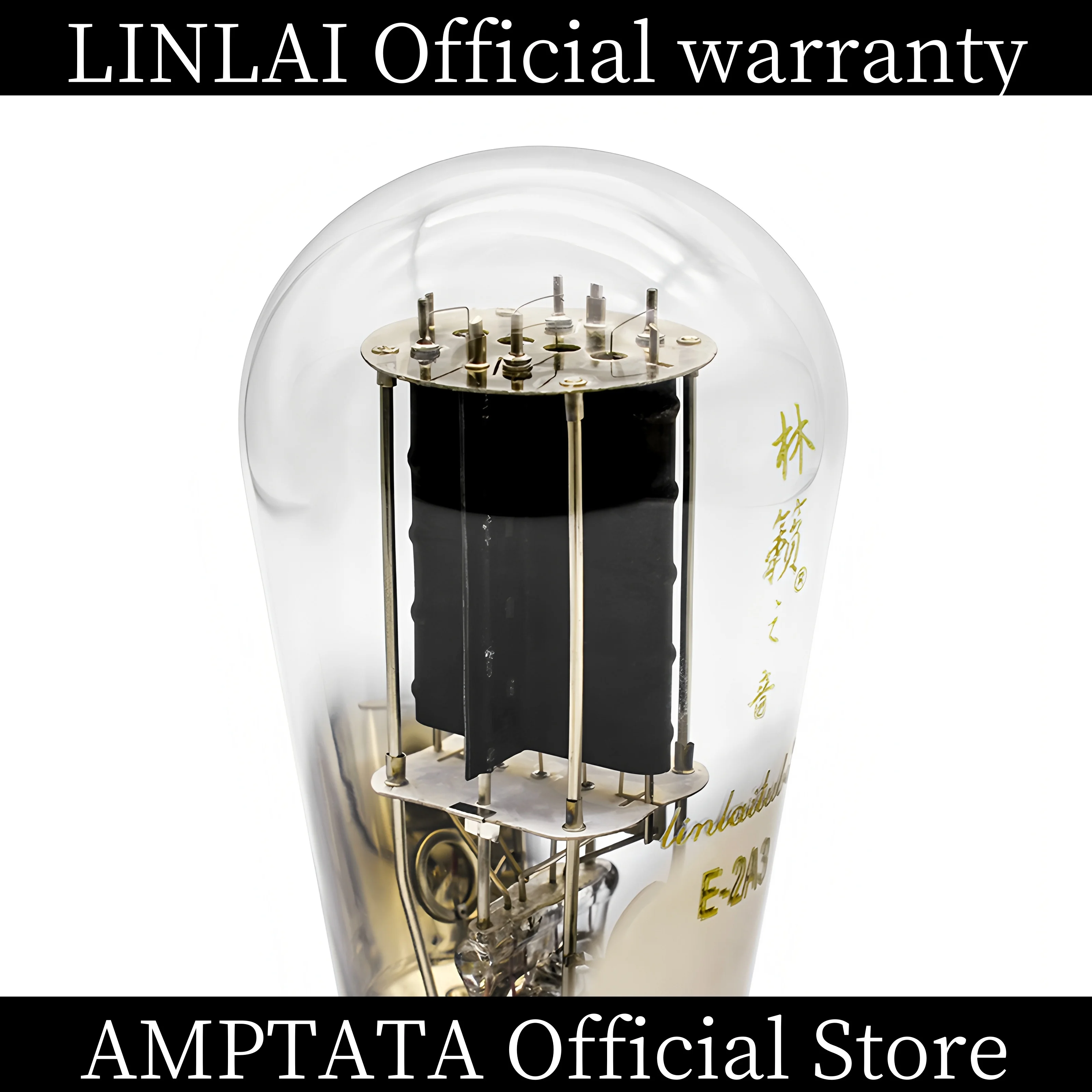LinLai E-2A3 / Série principal Top Elite / Tubo de vácuo / Atualização WE 2A3C 2A3B / Amplificador / 15 meses de garantia / Par combinado