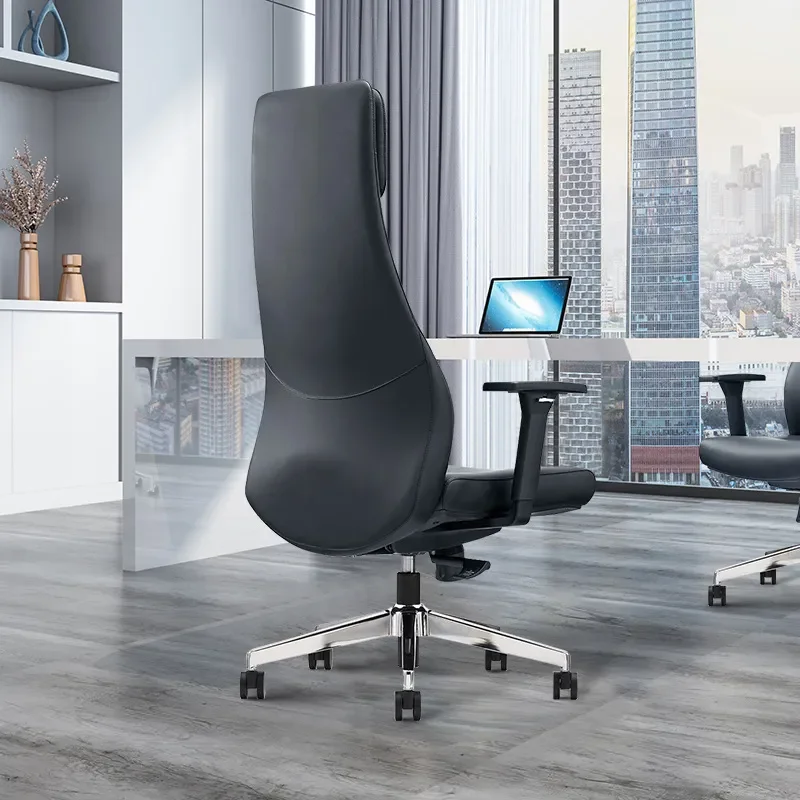 Ergonomic Office Chair Computer Desk Seat with Adjustable Backrest Lifting Swivel Function Comfortable Home Work Gaming Chair