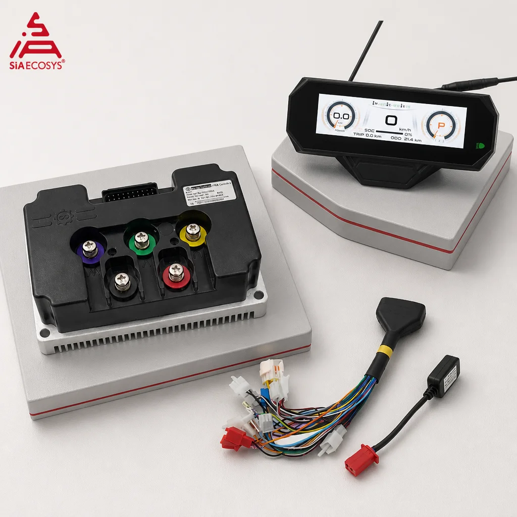 Electric Motorcycle Scooter ND72450 ND72680 FarDriver Controller Kits with K80 CAN Communication TFT Dashboard Speedometer