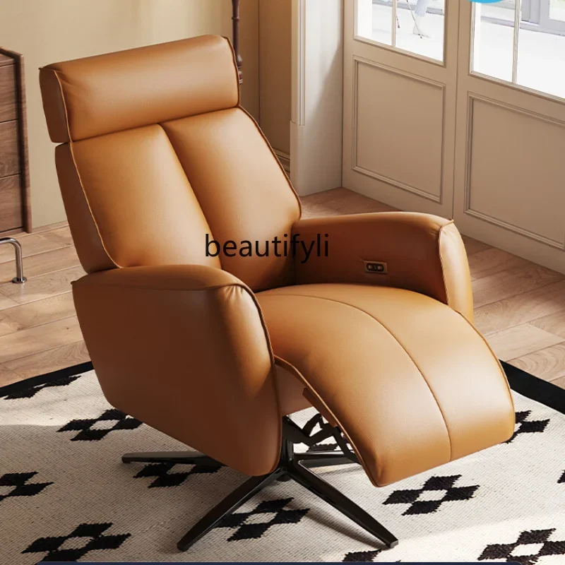 

Single Electric Sofa Multifunctional Retractable Lazy Recliner Leisure Swivel Chair