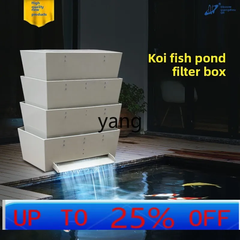 

Уличный ландшафтный фильтр для воды из полипропилена, большой резервуар для очистки воды, устройство для фильтрации воды