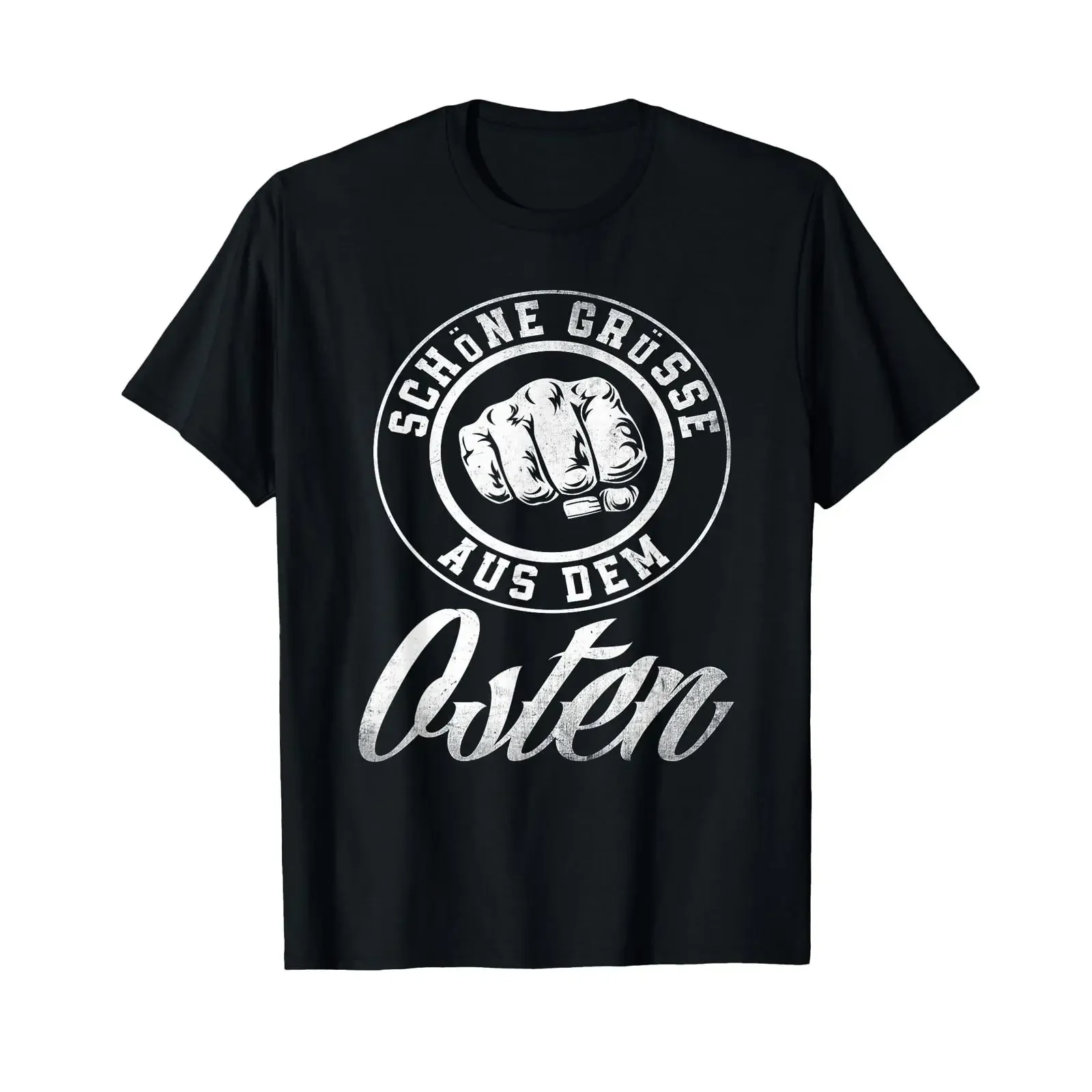 Schöne Greetings Aus Dem East Germany Ossi T Shirt vintage Washed Stylish homme streetwear graphic Comfortable Stretched