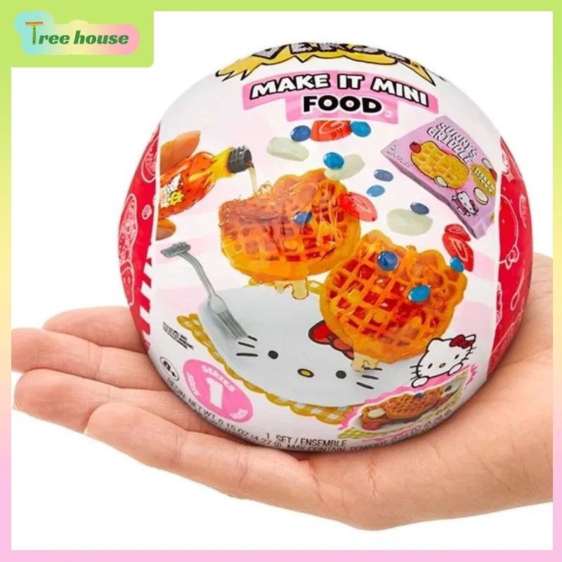 MGA Miniverse Hello Kitty Make It Mini Food Sanrio صندوق أعمى جديد شخصيات كرتونية Figuirne عيد ميلاد الديكور هدية للأطفال