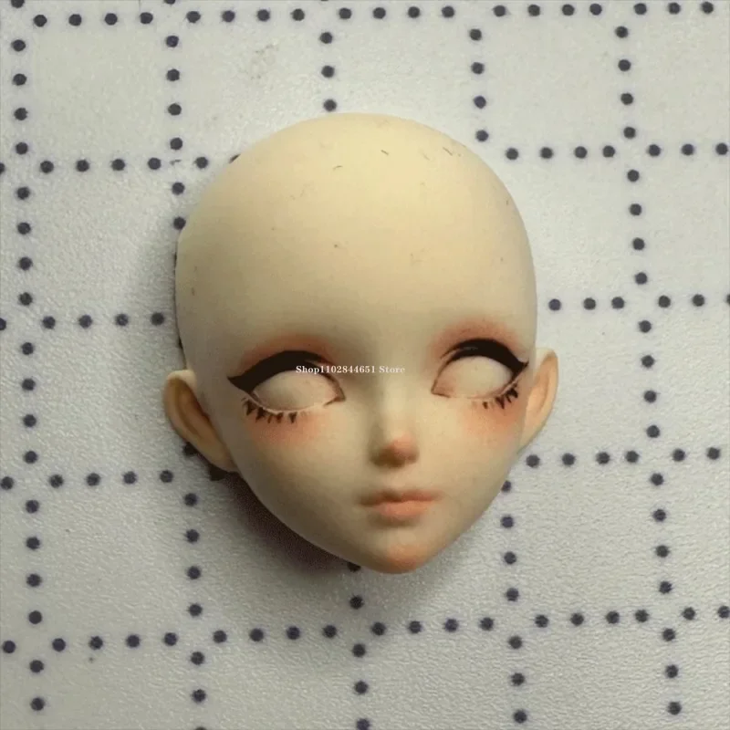Girl Silicone Face Mold 2.5/3 Dimensional Proportional To Ultra Light Clay Mold DIY Polymer Clay Baby Face Decorative Modeling