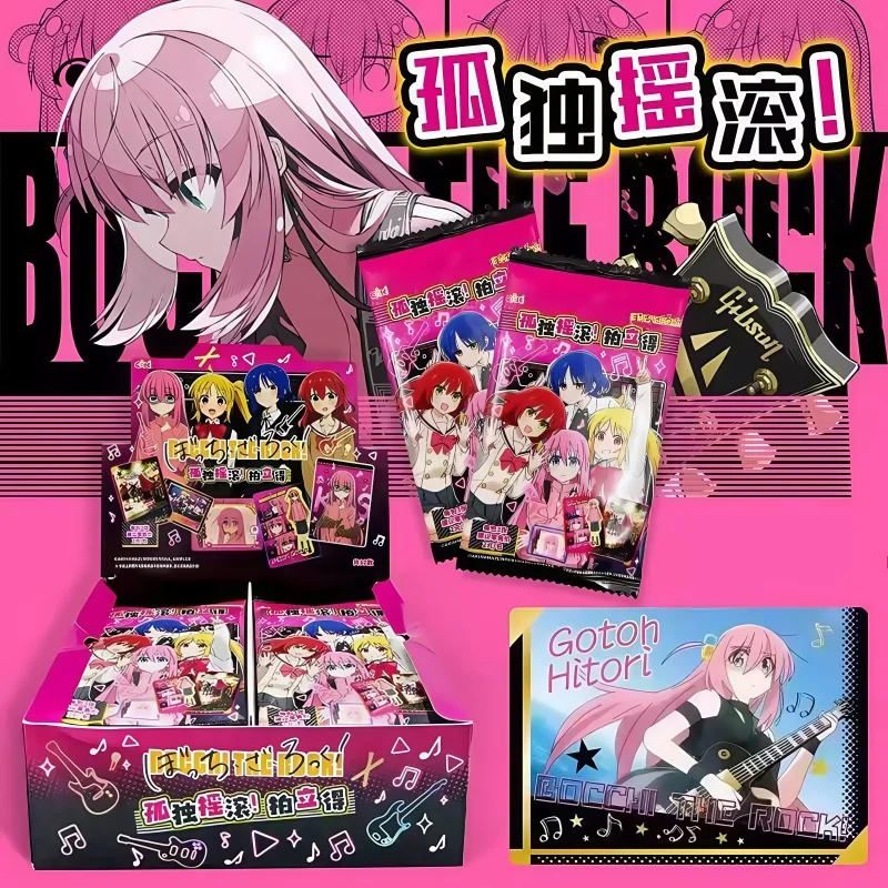 

New Bocchi The Rock Polaroid Cards Play Series Gotoh Hitori Yamada Ryo Ijichi Nijika Anime Peripheral Collection Cards Gifts