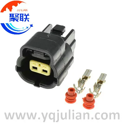 Auto 2pin plug 174352-2 174358-7 wiring unsealed electrical connector with terminals and seals