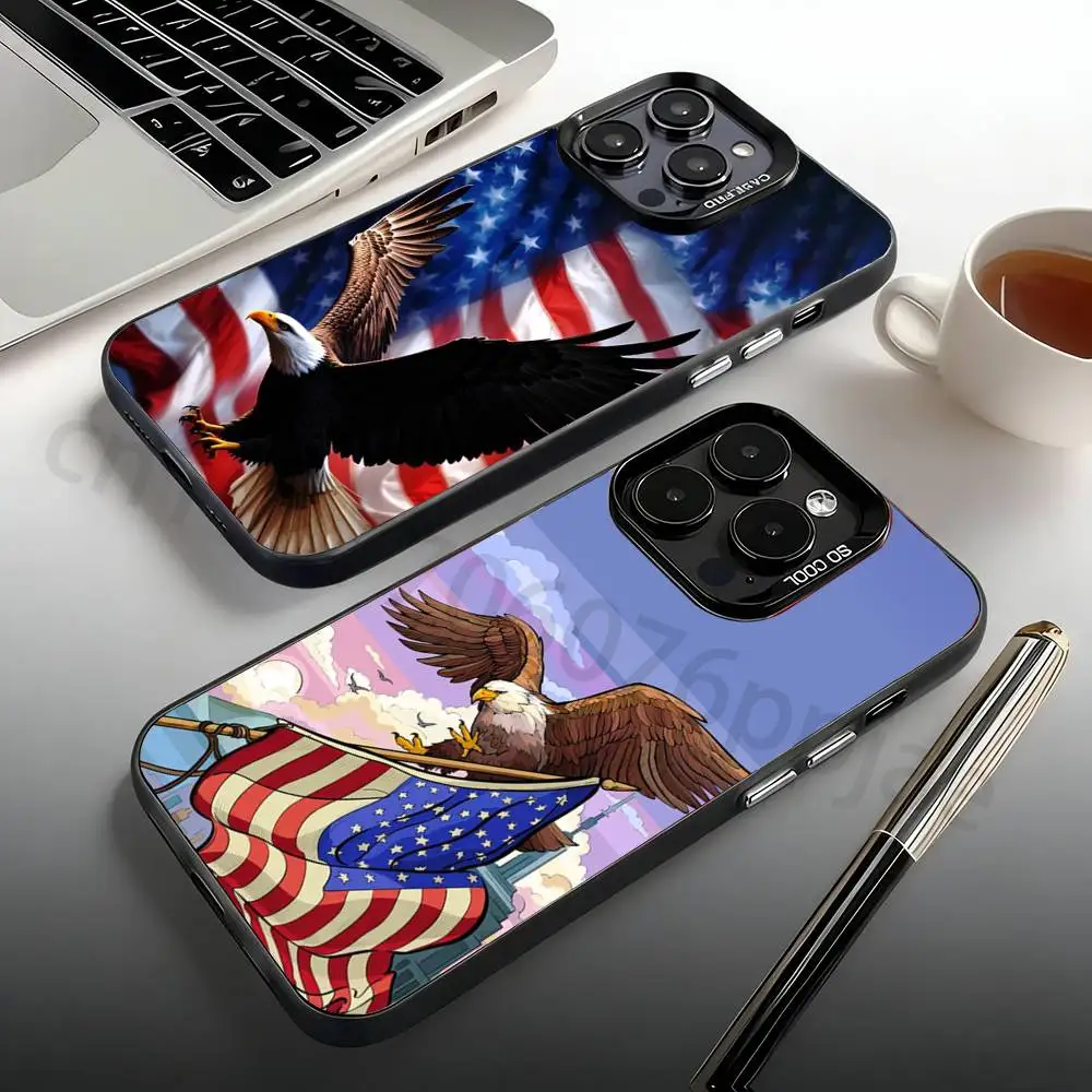 

Independence Day Phone Case For iPhone 17,16,15,14,13,12,11,Pro,Max,Plus,Mini Candy Matte Shockproof Cover