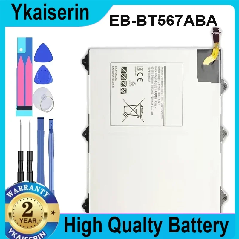 Tablet Battery for Samsung Galaxy Tab E 9.6 SM-T560 SM T560 T567 T567V  EB-BT567ABA 7300mAh Batteries Warranty with Track Code