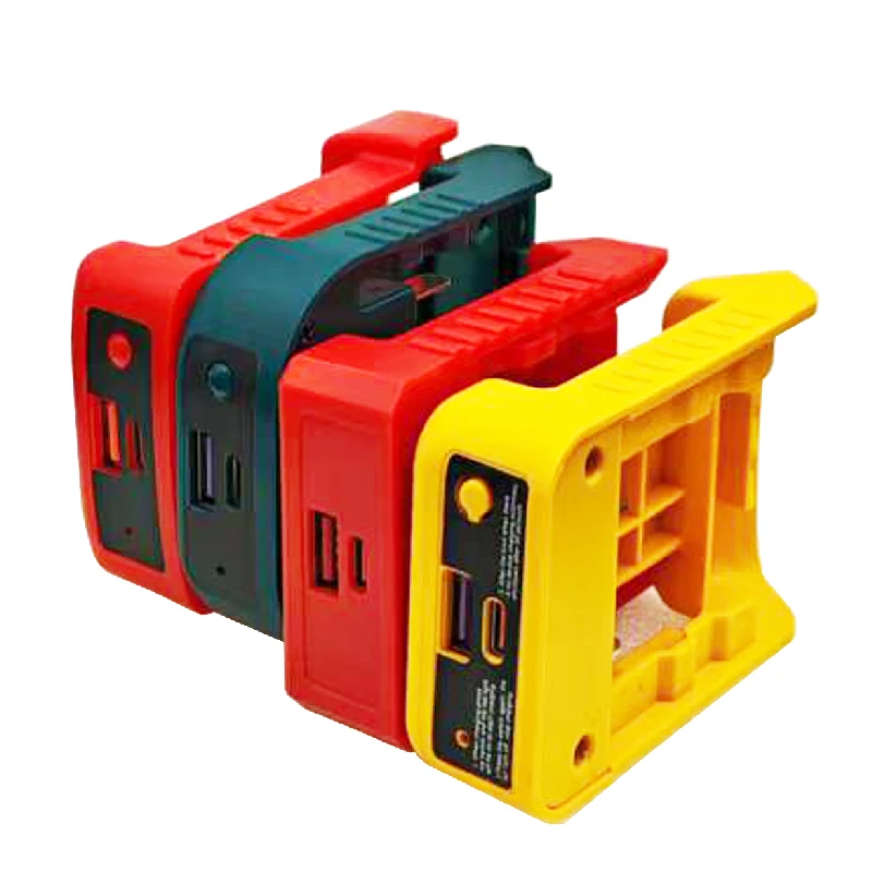 

Литиевая батарея Milwaukee 18 В для Makita DeWalt 20 В для ноутбука Einhell, мобильного телефона, быстрая зарядка USB Type C Power Bank