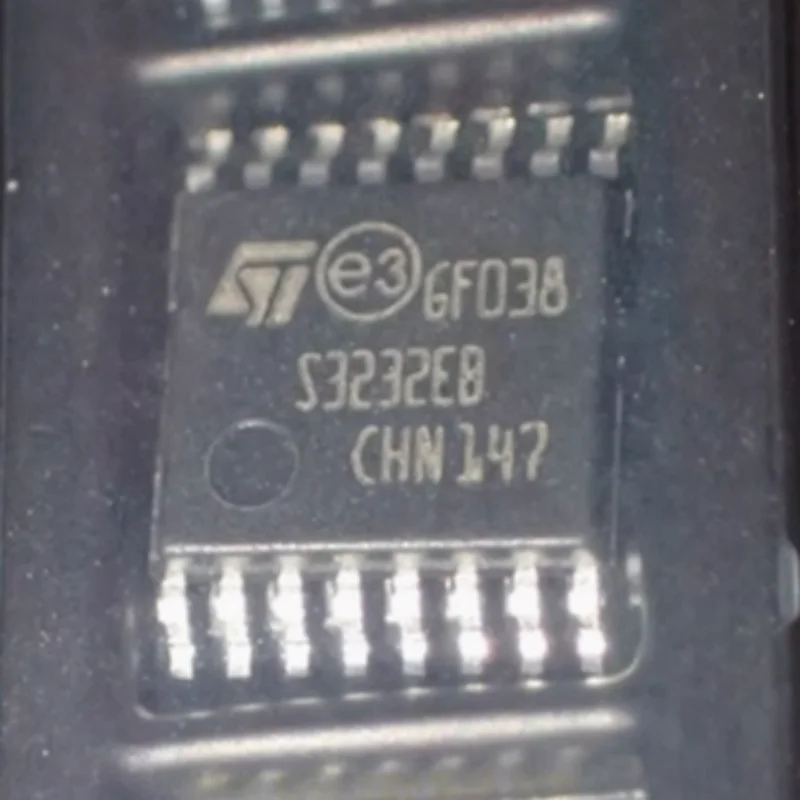 ST3232EBTR, S3232EB, TSSOP16, Original, Produits authentiques, En stock, 10 pièces
