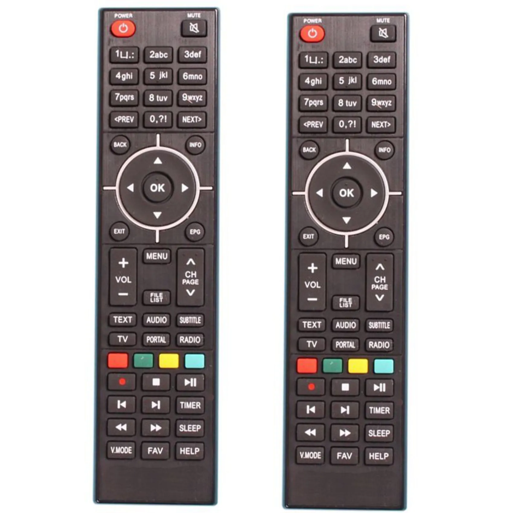 2X Remote Control of Zgemma Star HS /H2S /H2H /H5 /H5.2S Satellite Receiver Combo, Directly Use