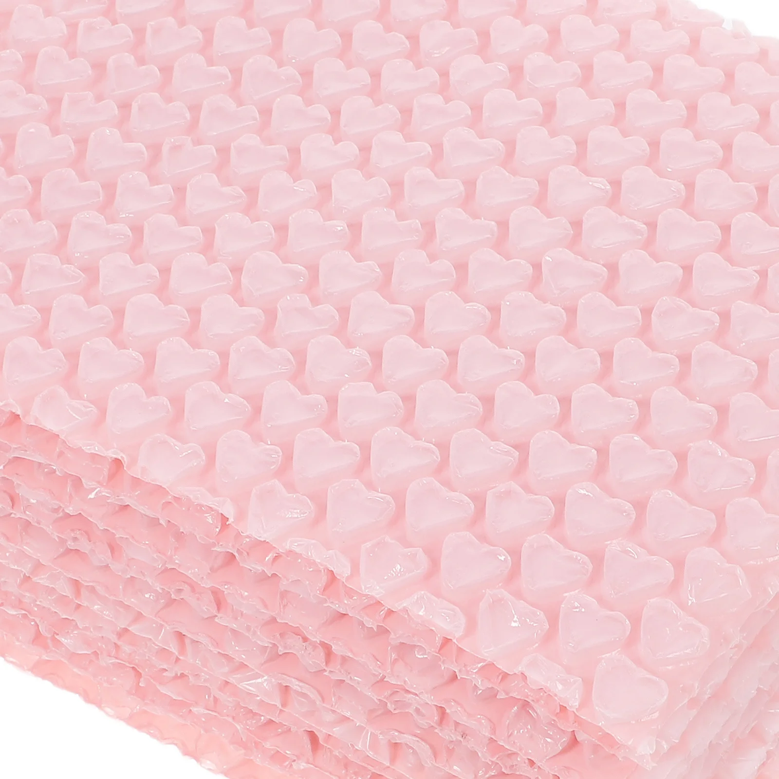 10Pcs Pink Bubble Mailers Heart Design Shockproof Padded Envelopes for Small Business Shipping and Packaging Bubble